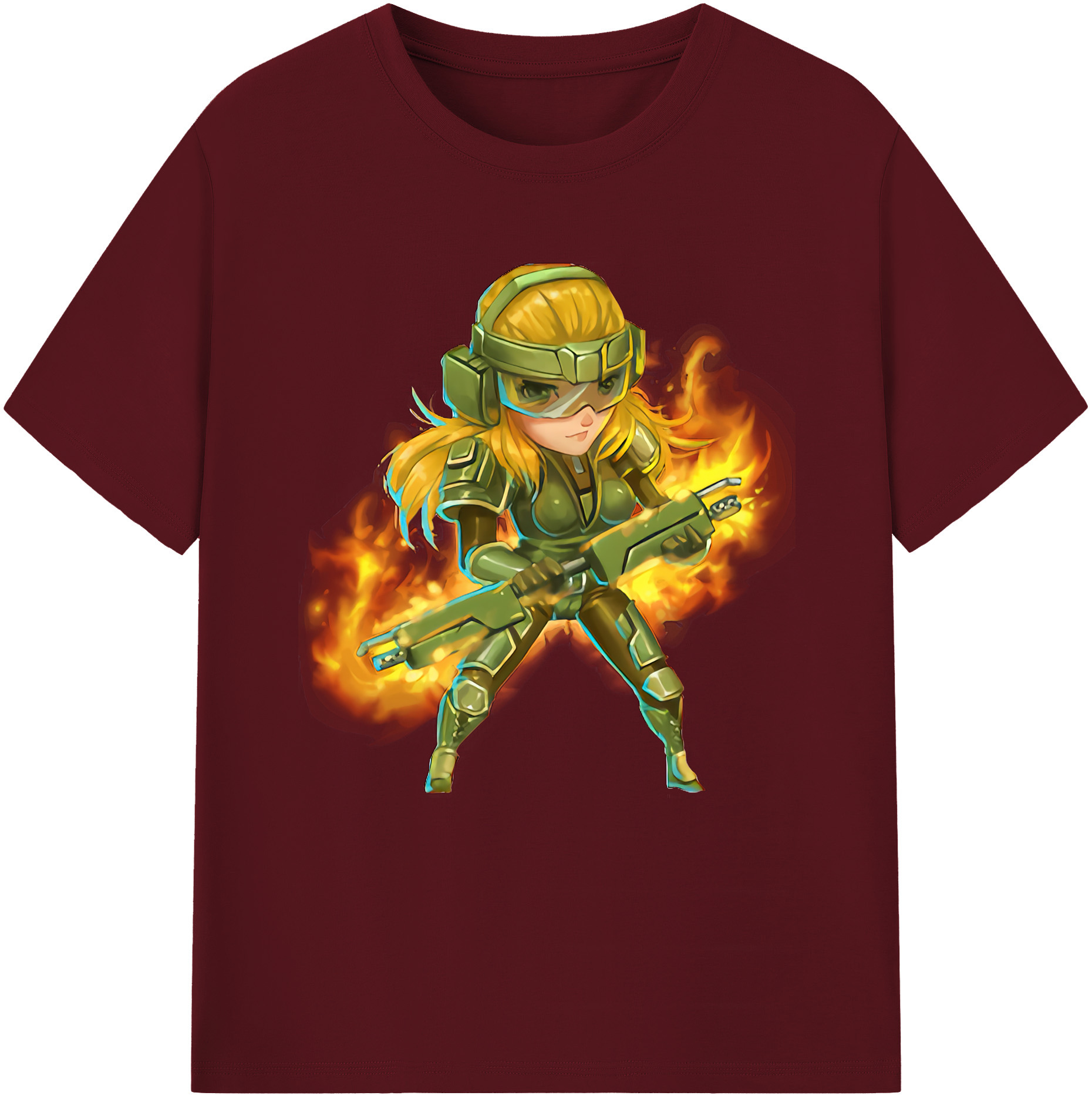 リーグ・オブ・レジェンド League of Legends LOL 綿100％半袖Tシャツ（フロントプリント）